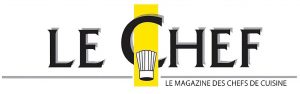 logo du magazine le chef pour la page plan média presse du salon HORECALPES