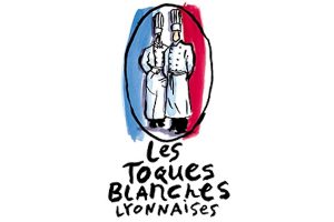 logo des toques blanches lyonnaises, parrain de l'événement horecalpes