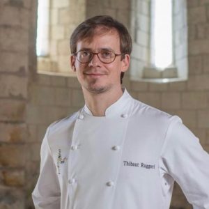 Photo de Thibaut RUGGERI, chef, pour la page des chefs pour les événements HORECALPES et TOQUICIMES
